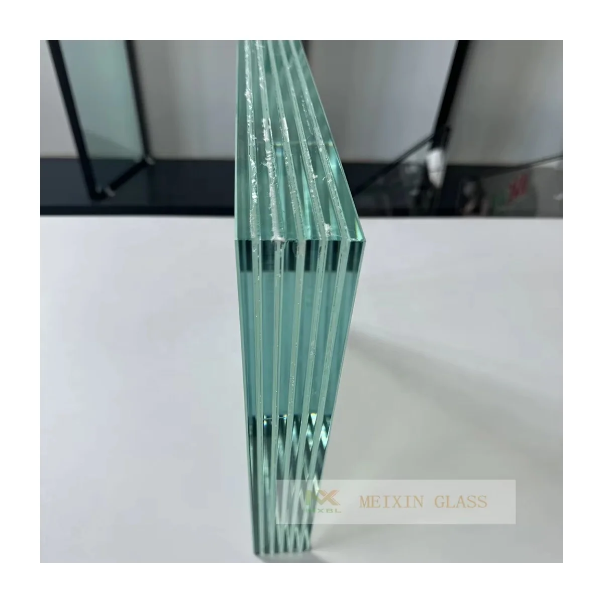 Explosion-Proof Anti-Impact Bullet-Resistant SGP Coating Laminated Glass for Industrial Usage Low Noise Armored Bank Glass