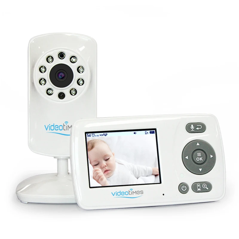 2019 Videotimes беспроводная цифровая видеокамера ночного видения система монитор bebe baby monitor