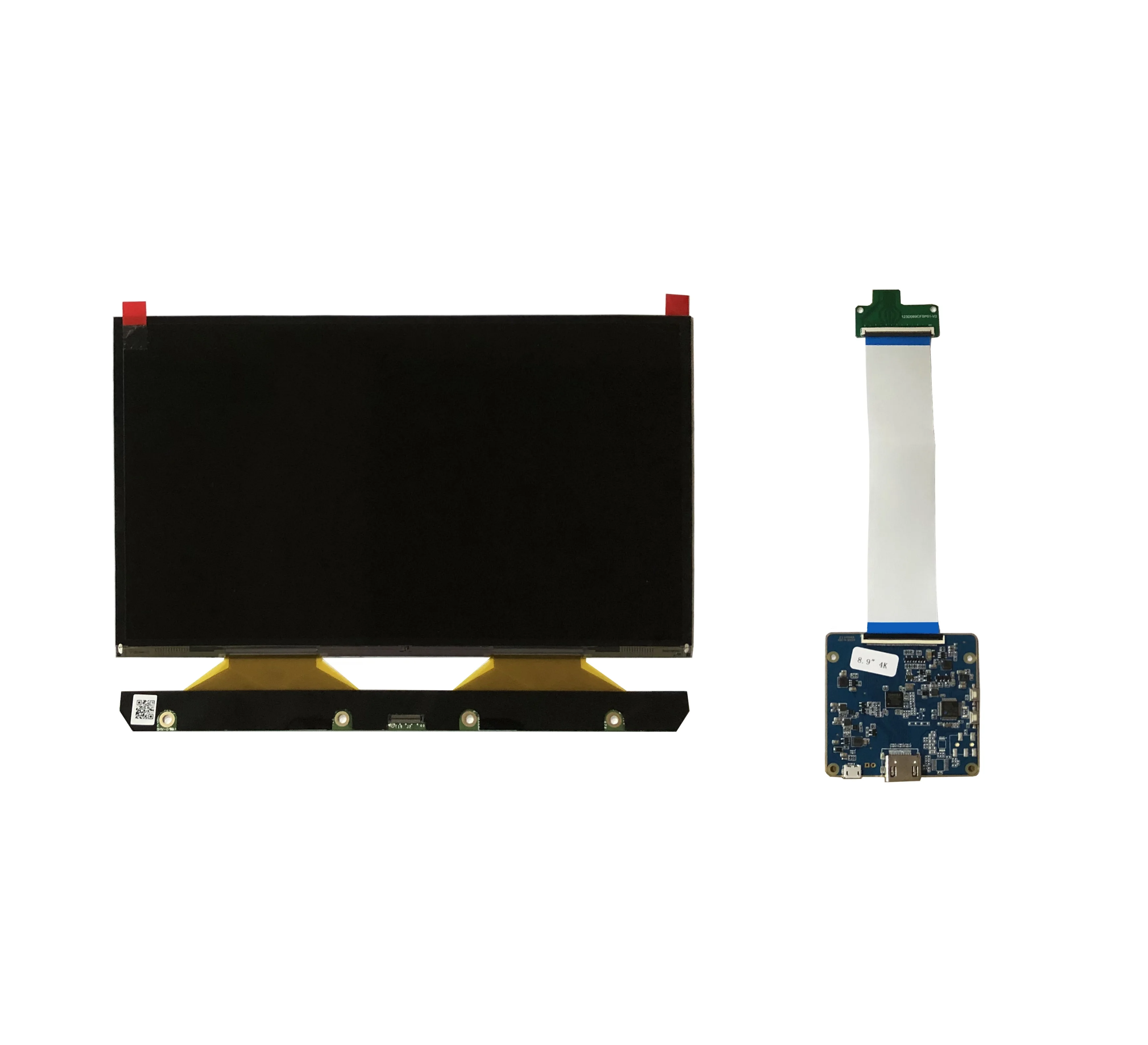 DuoBond 8.9 inch 4K  Mono LCD no backlight and Raspberry Pi HDM-I Board for 3D Printer