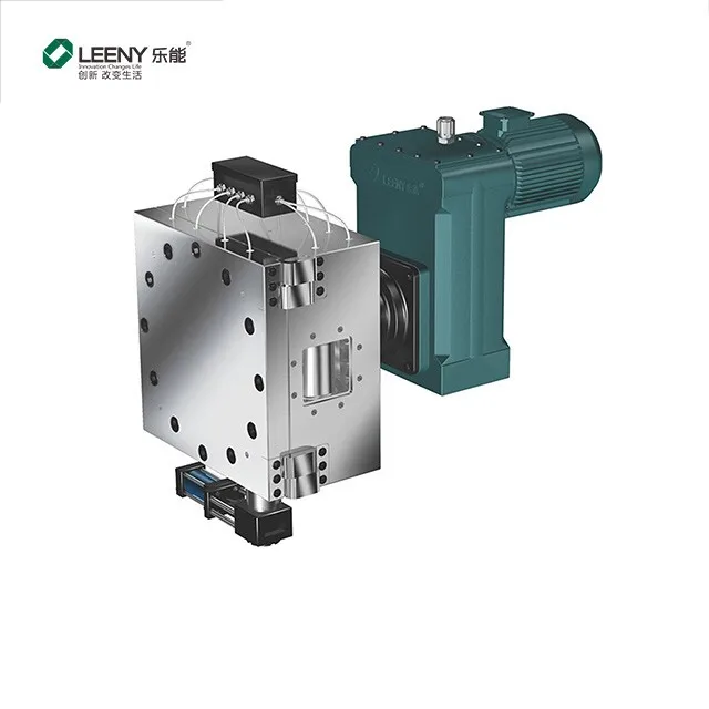LEENY Double Piston Continuous Polyethylene Extruder Screen Changer For Plastic Strand Pelletizing