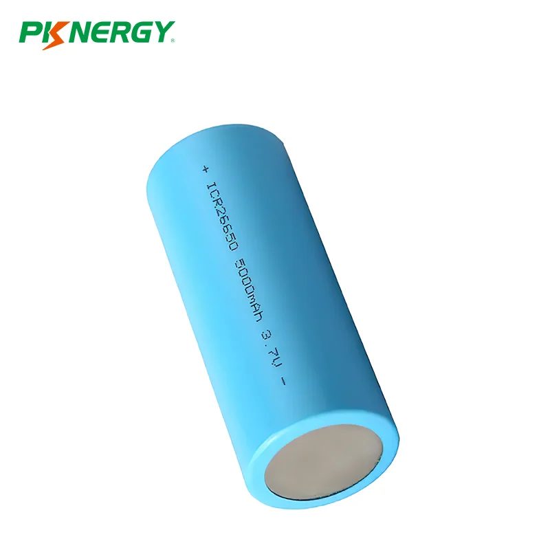PKNERGY 26650 Cylindrical Battery Cycle Charging Lithium Ion 26650 Cell 3.7v 5000mAh Li-ion Batteries