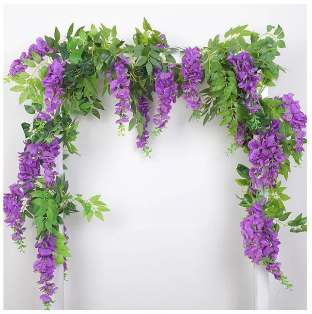 Wholesale Cheap Artificial Plants And Flowers Wedding Decoration Fake Flowers Pot Artificial Green Plants Artificial Flowers