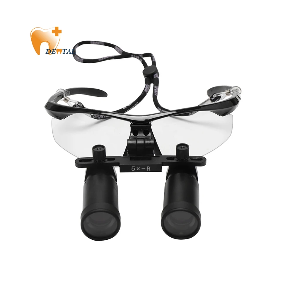 High Quality Dental Loupes Optical Glass 5.0X Binocular Operation Magnifying Lens