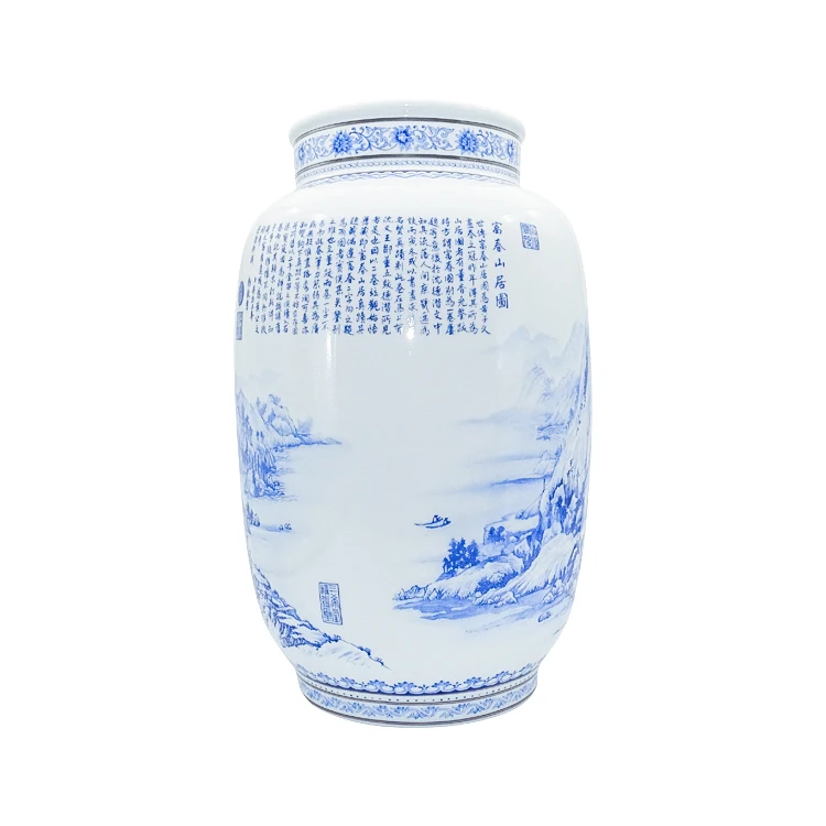 
Professional Manufacturer Porcelain Vases Ceramic Home Goods Decorative Vase Flower Vase 