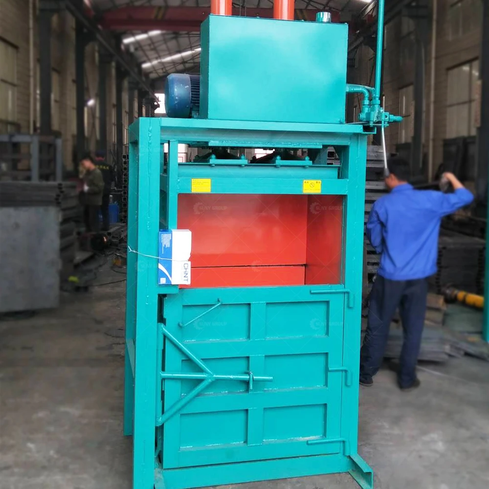 Scrap Pet Bottle Baling Machine Garbage Compress Baling Machine Price