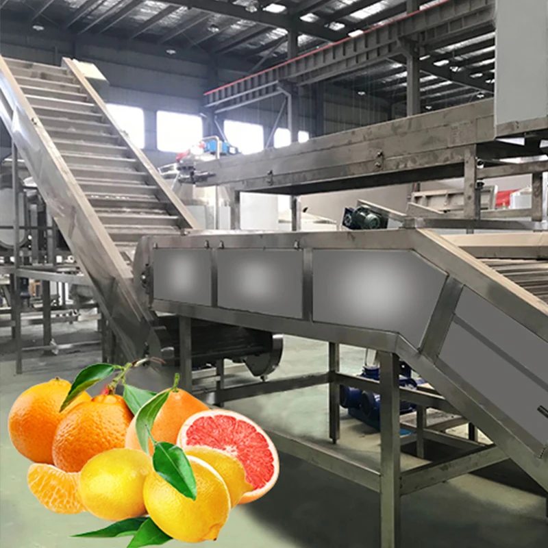 Professional supplier orange juice processing plant fruit complete line juice machine
