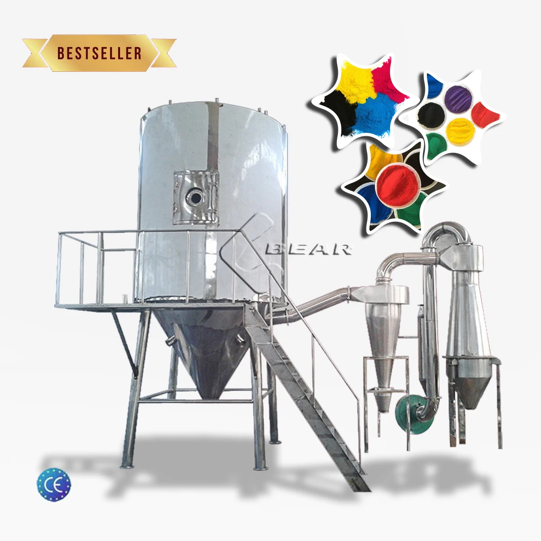 Industrial Instant Coffee Powder Making Machine Stevia Dryer Spirulina Dryer