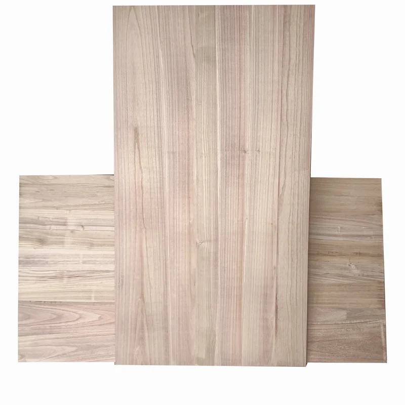 High quality solid paulownia wood edge glued board  Paulownia Wood Timber whit oak wood