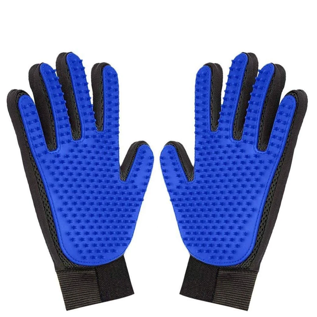 Cat Hair Remover Massage Dog Pet Grooming Glove Pet Hair Deshedding Brush Comb Glove