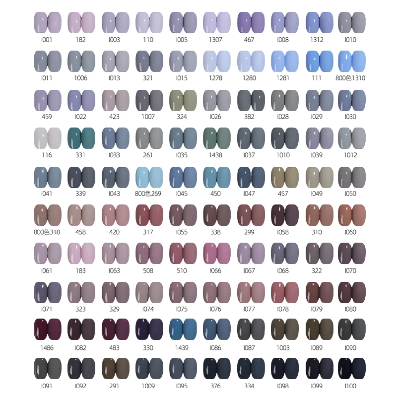 oxxi Glitter Plastic Jar Poly 1080 Color Soft Gel Nails Kit Art Design Supplie Salon Hard Nail Polish Gel Sets