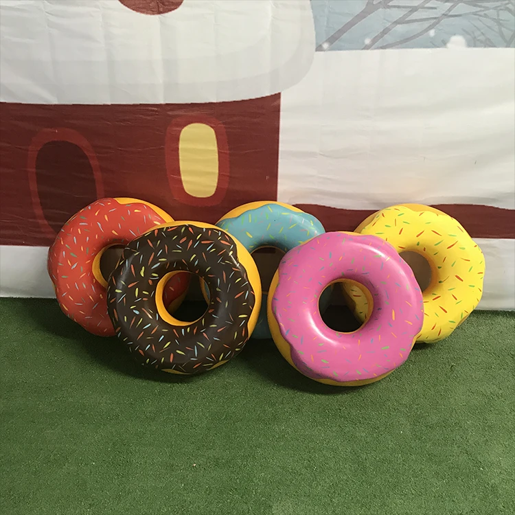 big donut huge decoration/artificial simulation giant donut prop/ fiberglass life size donuts