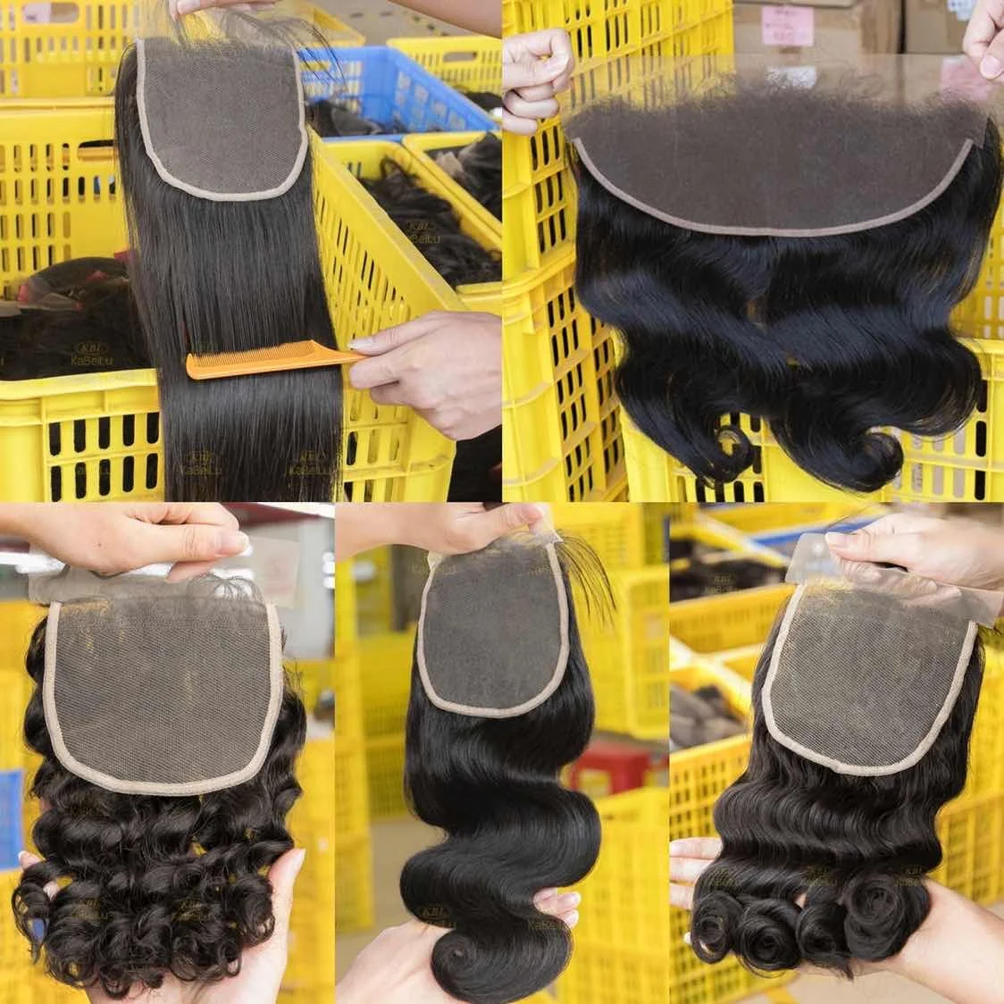 KBL deep wave 13x4 lace front human hair, Glueless wigs human hair lace front brazilian , 4*4 5*5 13*4 thin HD lace products