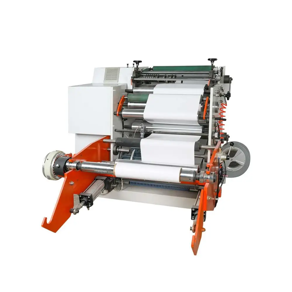 
HJFQ--900A seperate unwind frame jumbol roll foam tape bopp film roll slitter rewinder for sale 