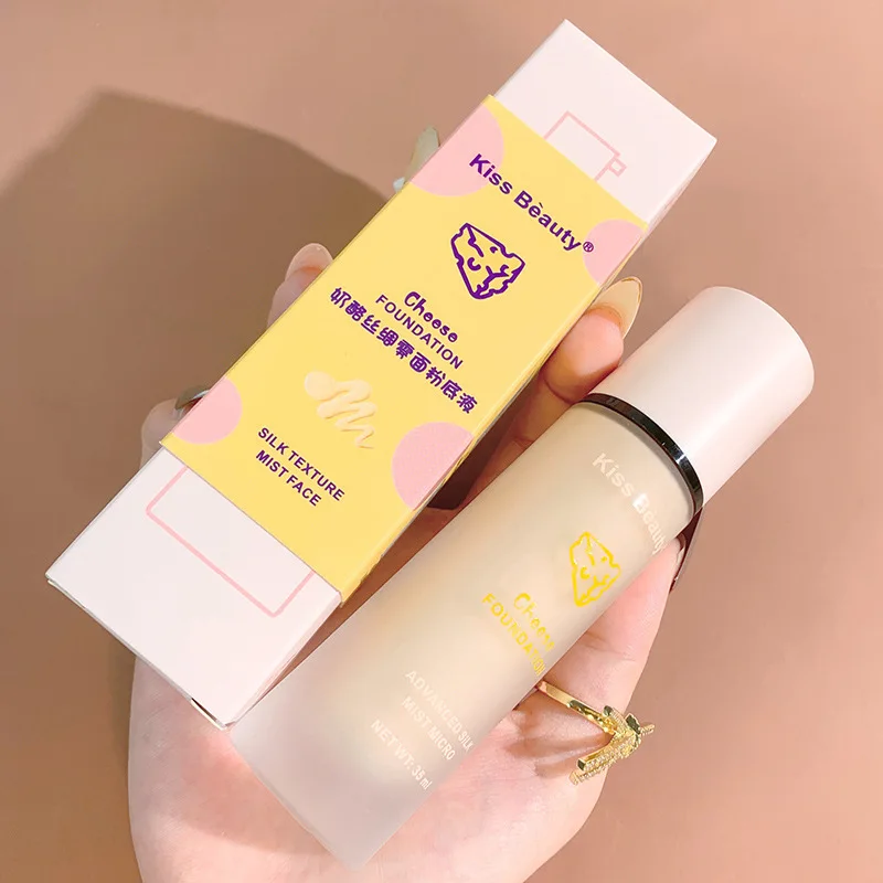 Professional Kiss Beauty Foundation Custom Logo Waterproof Foundation Face Base Makeup BB Cream