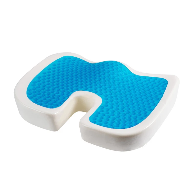 Factory Wholesale Office Memory Foam Seat Cushion Nylon Mesh Gel Seat Cushion Car Seat Cushion