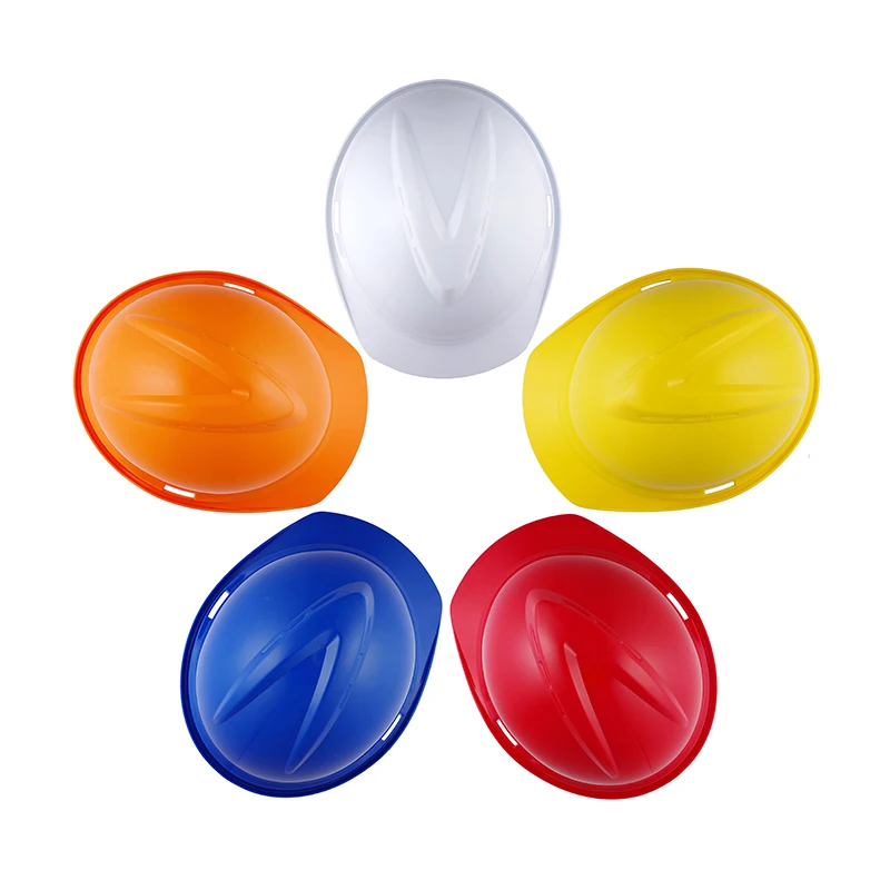 V-type breathable safety helmet