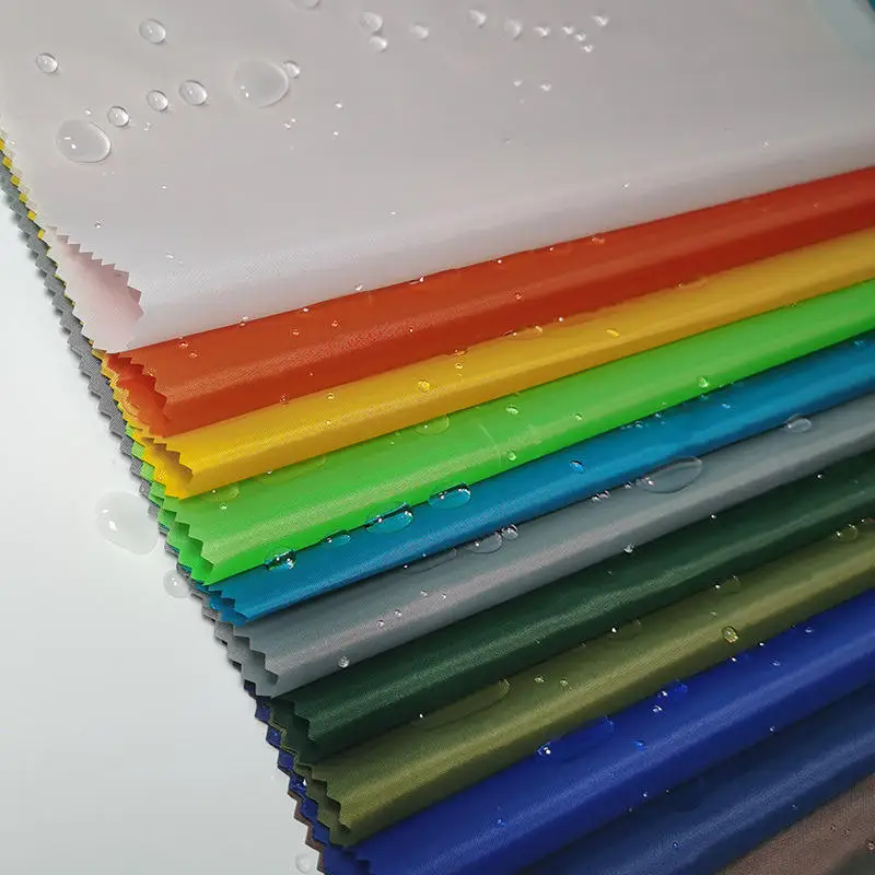 10D 15D 20D Light Weight Nylon Taffeta Fabric Waterproof Cire For Sleep Bag And Down Jacket Downproof Nylon Fabric