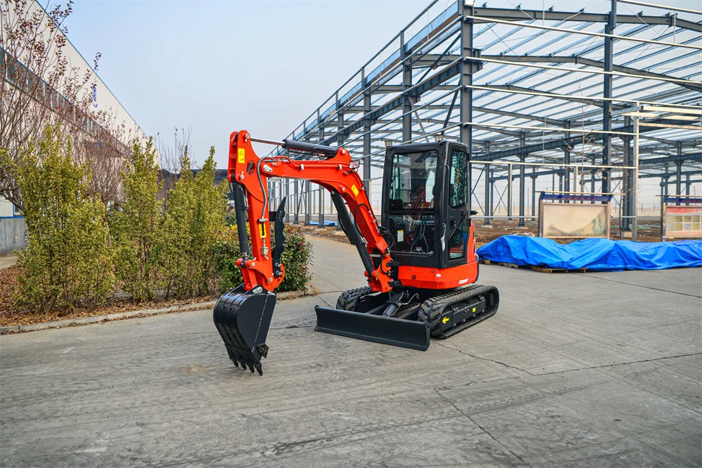 High Quality Mini Excavator 3.5 Ton EPA Farm Used New Crawler Digger Compact Mini Bagger Kubota Engine Excavator Machine Price