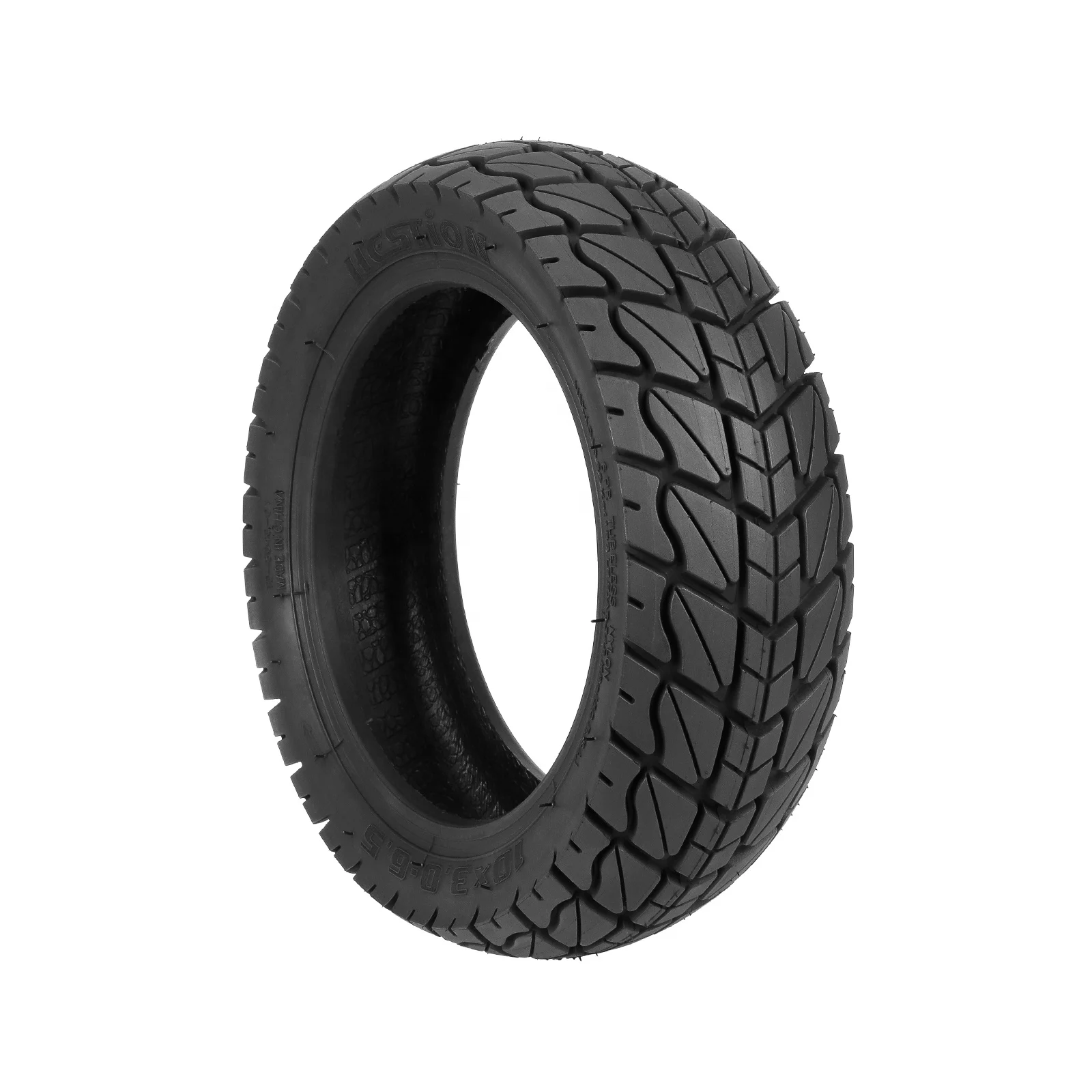 HESTION 10*3.0-6.5 Off-road Tubeless Tire For Electric Scooter Accessories 10 Inch Wheel Tyre Durable Replacement Repair Parts