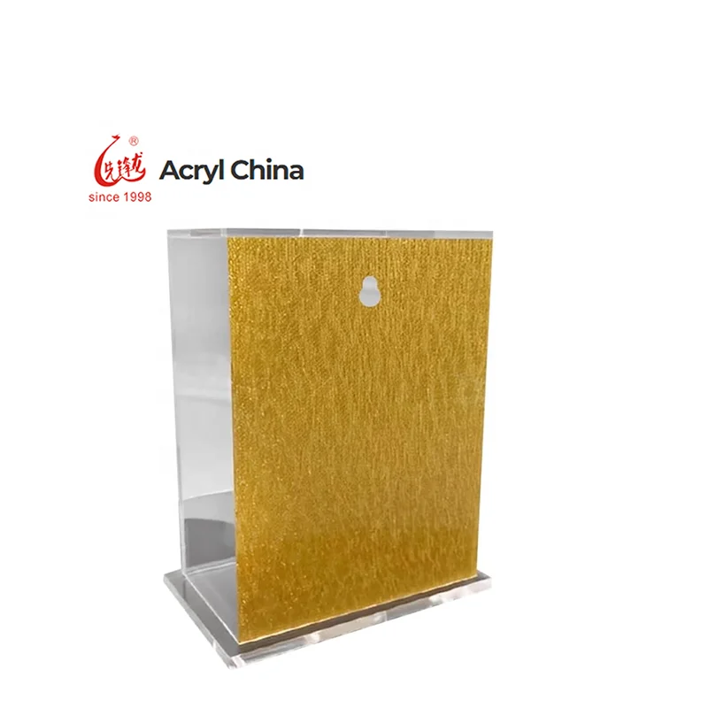 Customized acrylic Judaica Gift Lucite Donation Charity Coin Collection box