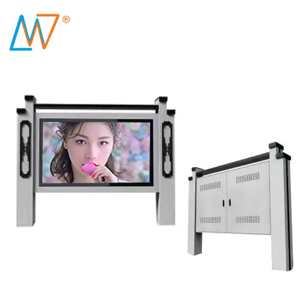 86 Inch Floor Stand Big Size Outdoor Lcd Display With Hd Usb Sd Card