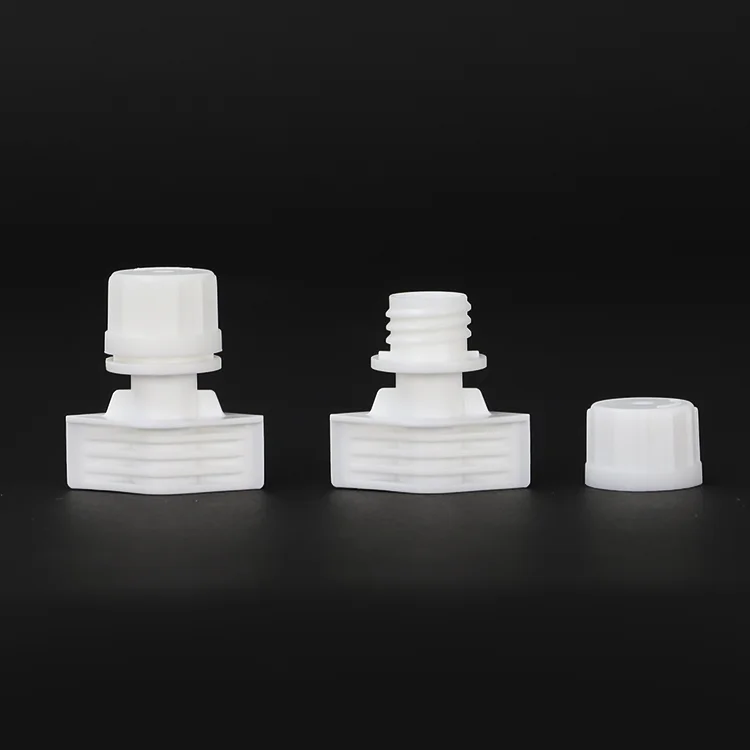 Manufacturer ink no spill silicone valve 7.8mm PE plastic spout cap