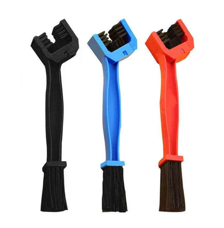 Cycle Chain Cleaner Brush Bicycle Chain Degreaser Lube Wheel Cleaning Brush Mountain Bike Cleaning Kit Chain Brush