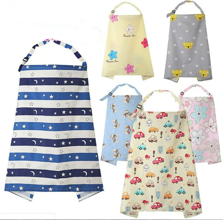 
Wholesale cotton printing fabric breast feeding nursing cover 