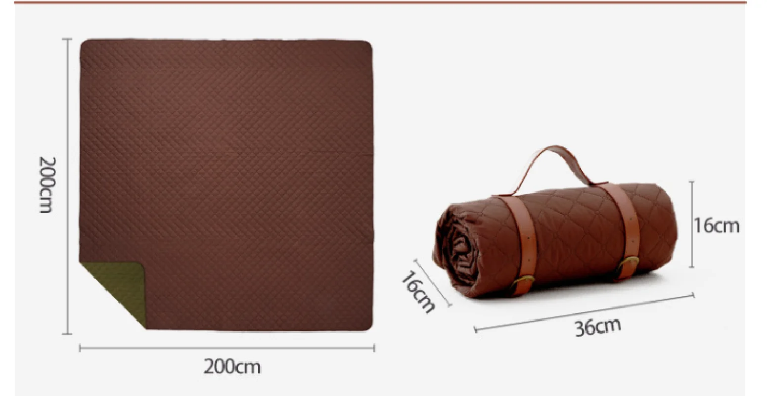 Windproof Waterproof And Warm Mat For Hiking Camping Outdoor Products Portable Storage Outdoor Camping Tent Blanket