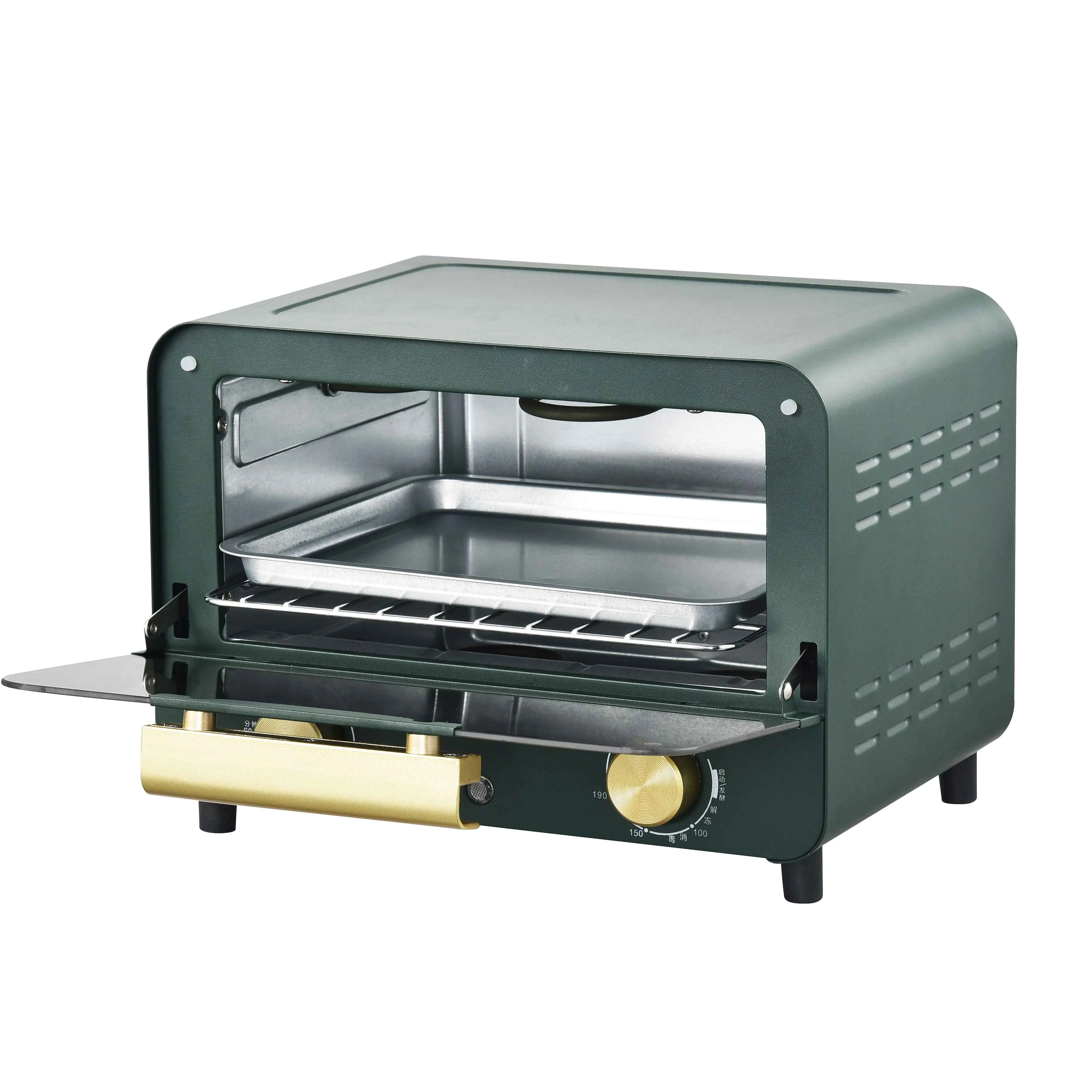 Posida  12L 750W electric cake oven pizza mini oven for baking cake pizza and egg tart