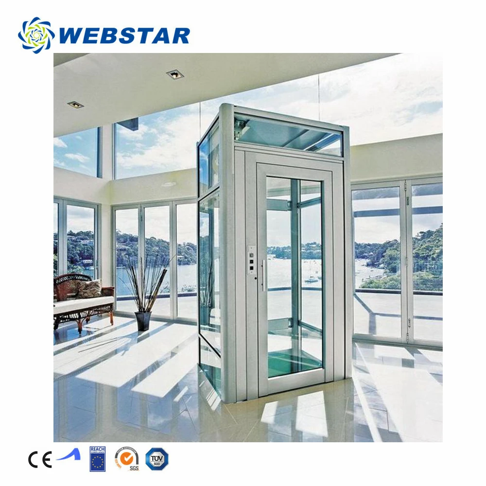 WEBSTAR Customizable Services Elevator User-Friendly Design Home Villa elevator