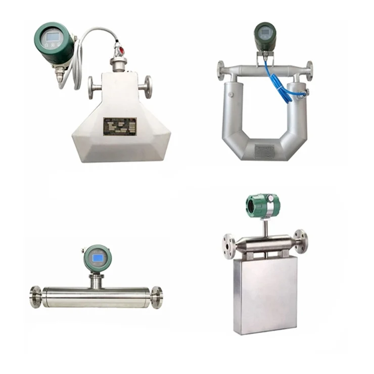 Coriolis Mass Liquid-Gas Flow Meter for Marine Diesel Fuel Oil