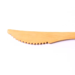 High quality kitchen coconut knife Butter Bamboo knife