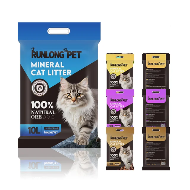 natural mineral sand bentonite cat litter bulk cat litter sand clumping bentonite clay cat sand
