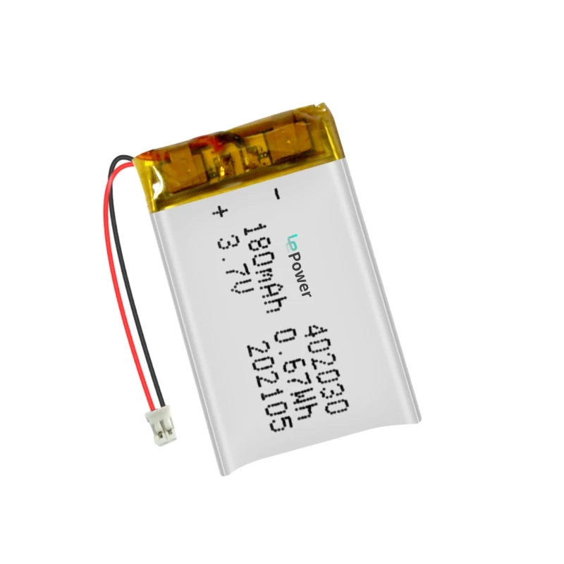 402030 3.7V 180mAh Lipo Lithium Polymer Battery Cell Rechargeable Battery for Electric Product