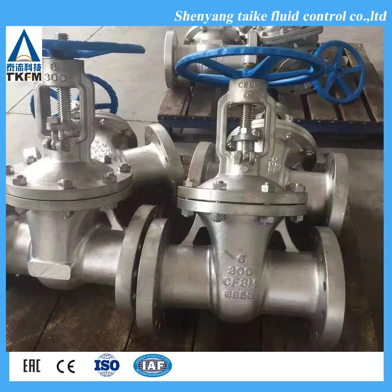 TKFM Customized Flanged ANSI Cast Stainless Steel Dn800 3 Inch Gate Valve Price