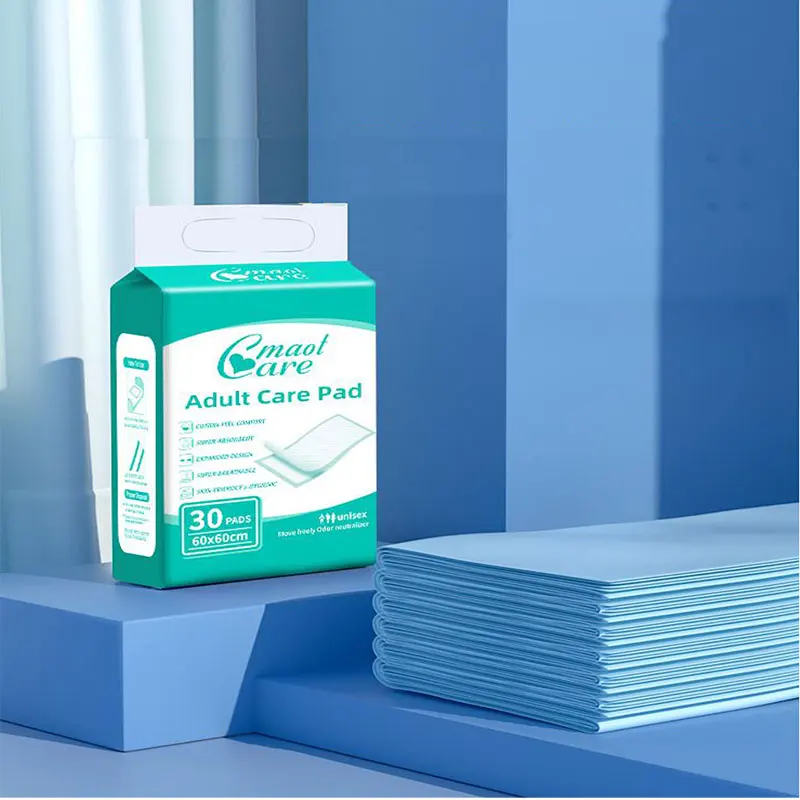 Low Price Portable Diaper Changing Adult Hospital Disposable Absorbent 60X90 Pads For Waterproof Mattress Bedding Mat