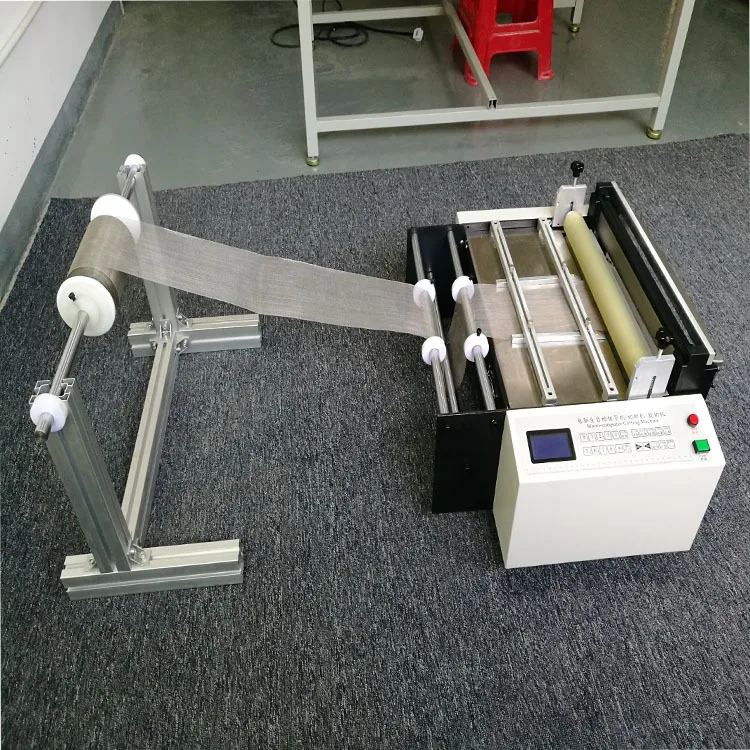 Automatic Roll To Sheet PVC PET Film Nonwoven Cloth Paper Fabric Label Cutting Cutter Plastic Roll Machine cutting machine