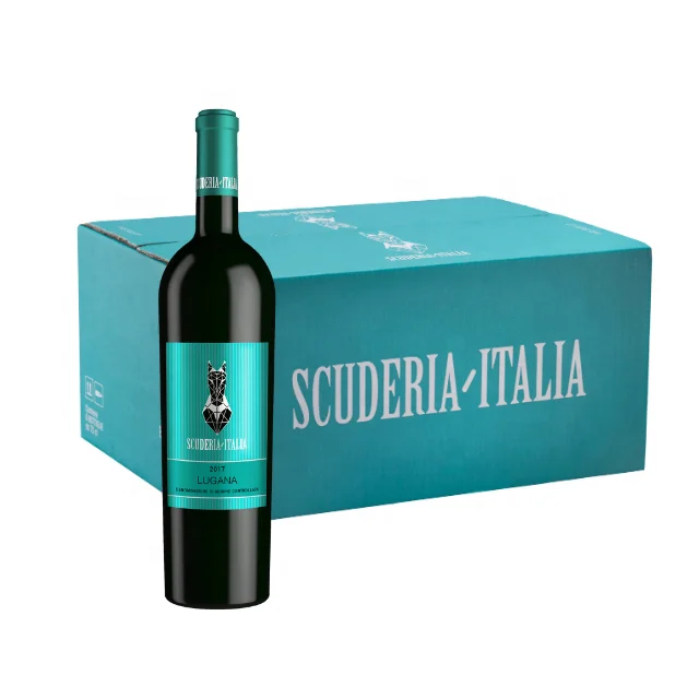 Шесть Пакет LUGANA DOC 2017 Scuderia Италия 0.75L престижных итальянских белого