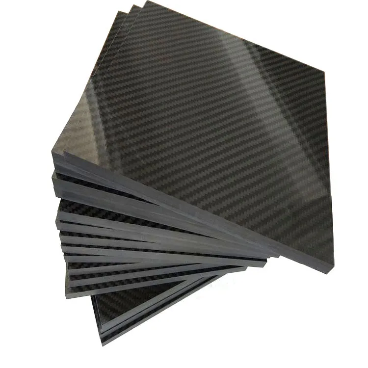 High Quality Toray 3K Twill Carbon Fiber Plate Thickness 0.2MM-300MM Prepreg Carbon Fiber Plate Customization