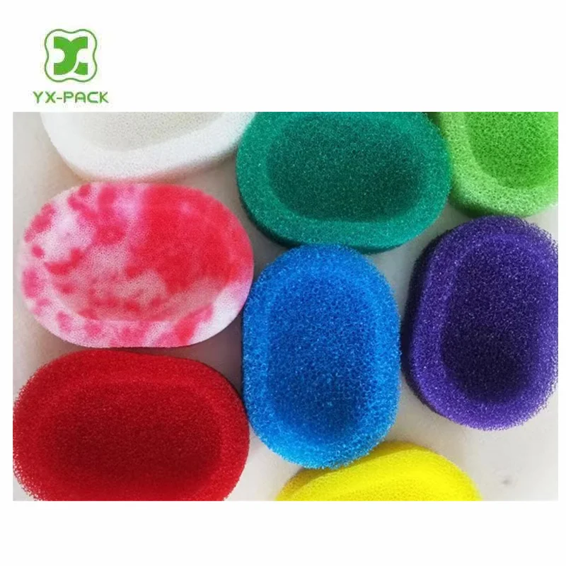 Kitchen scrub cellulose cleaning sponge dishwashing sponge for dishes