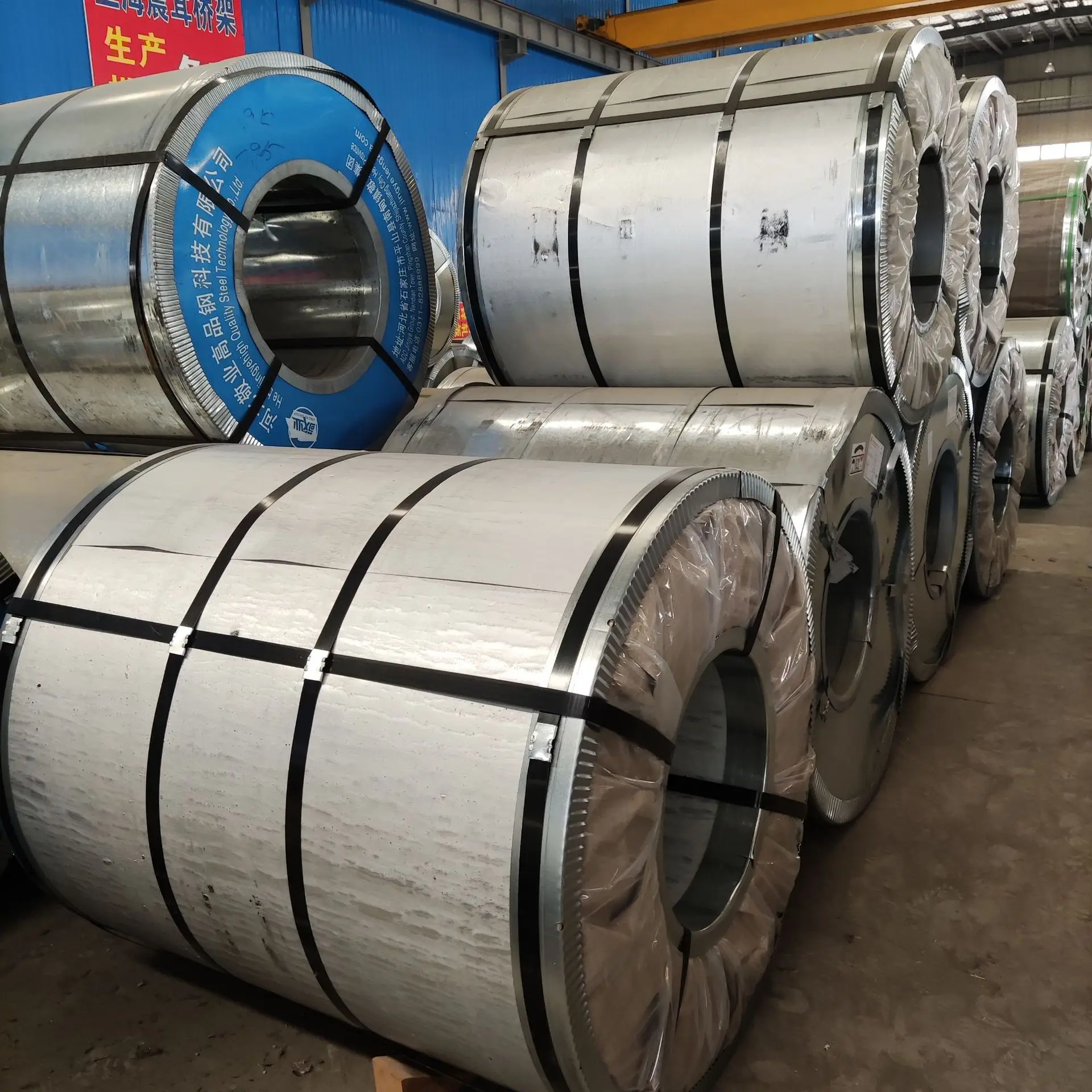 Prime Quality Cold Rolled Steel and Hot Dipped Galvanized Steel Coils DX51 SPCC Grade