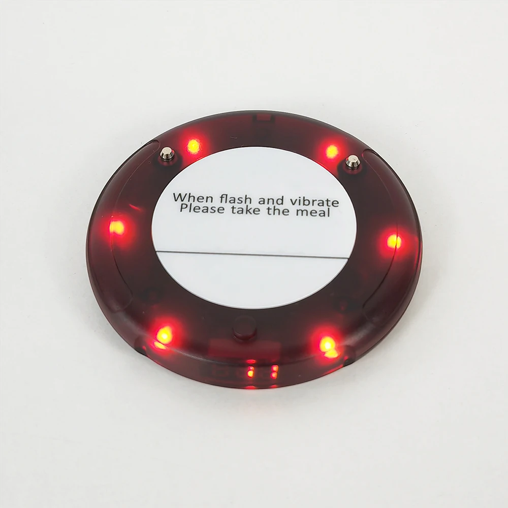 Waterproof Restaurant Ordering Table Long Distance Buzzer Beeper 15pcs Pager Call System for Paging