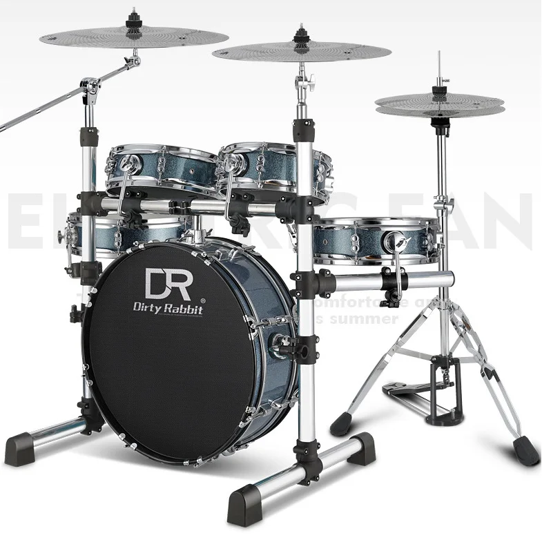 Best Professional Portable Complete Drum Set High Quality Portable Musical Instrument