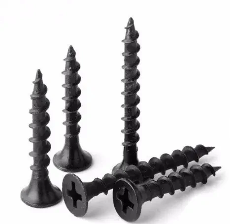 Tornillo drywall 3.5*25 mm Wood Drywall Screw Black Phosphated Gypsum Board Screw Drywall Screw