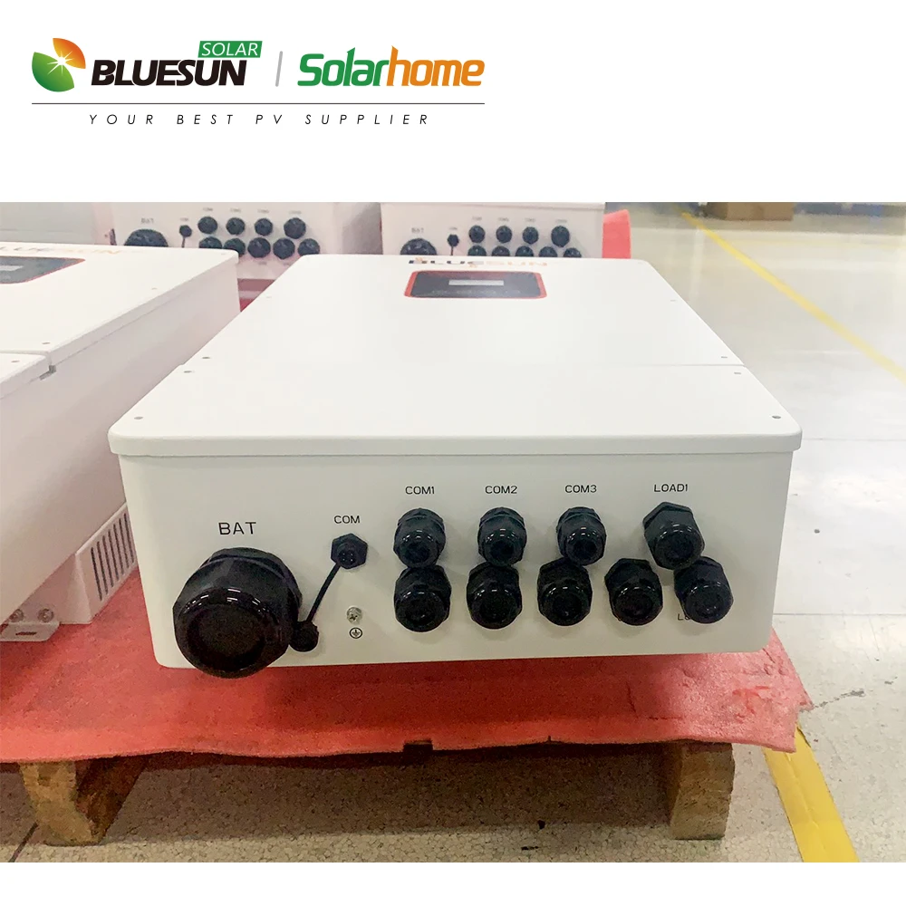 3kw 110v/220v split phase 8KW 48V mppt hybrid solar inverter solar system use