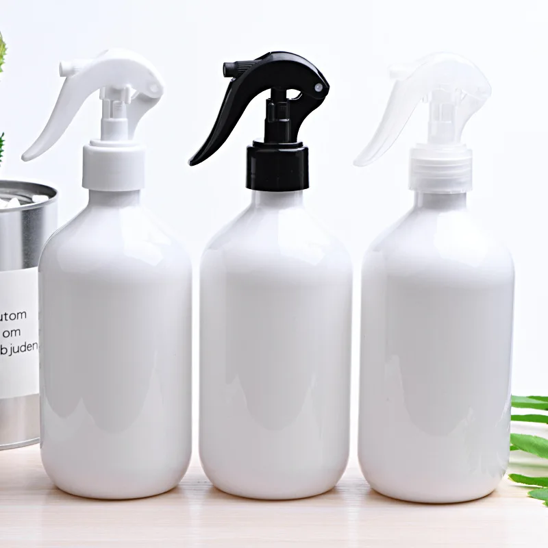 500ml round Mouse spray Hand button hair cleaning fluid spray bottle for Beauty Salon Tools