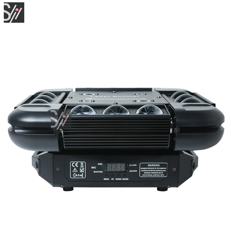 RGB Laser 12 Storm Laser Beam Party Light Disco DJ Projector With Voice Control And DMX