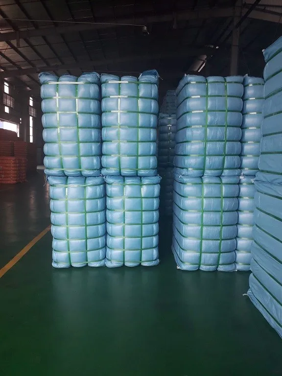 0.9D * 32mm Recycled white Polyester staple fiber from Vietnam