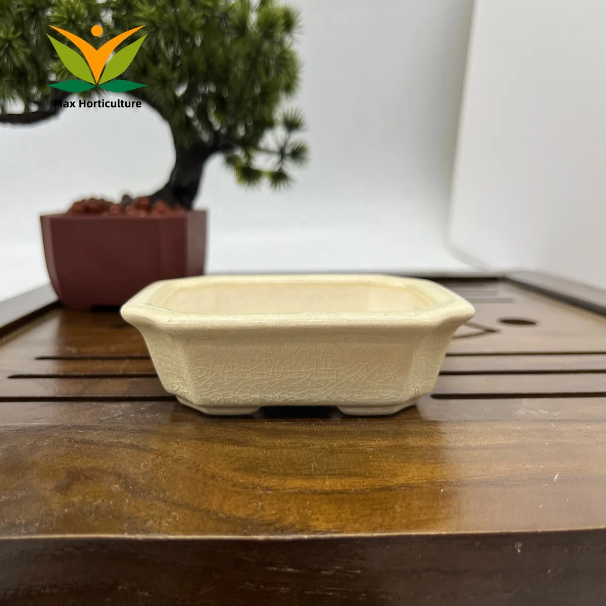 bonsai pots  flower pots bonsai Yixing Rectangular purple clay pots